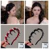 Toothed High Cranial Top Headband Korean Style Non-slip Hair Hoop  Makeup