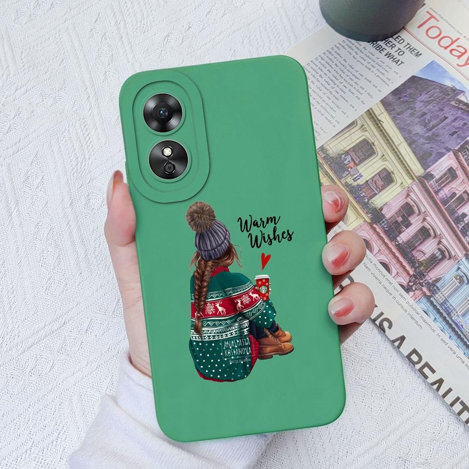 For OPPO A11 A12 A15 A17 A17K A58 A52 A1 A1Pro 5G Phone Case Fashion Boy Girl Camera Protection Protective Soft Silicone Cover For OPPO Fundas Coque