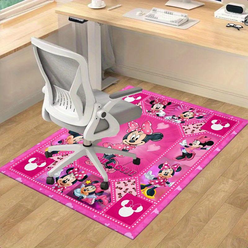 1pc,Minnie Mouse Pink Polka Dot Area Rug Room Decor,Bedroom Carpet, Gift, Living Room, Kitchen, Playroom 60cm by 90cm