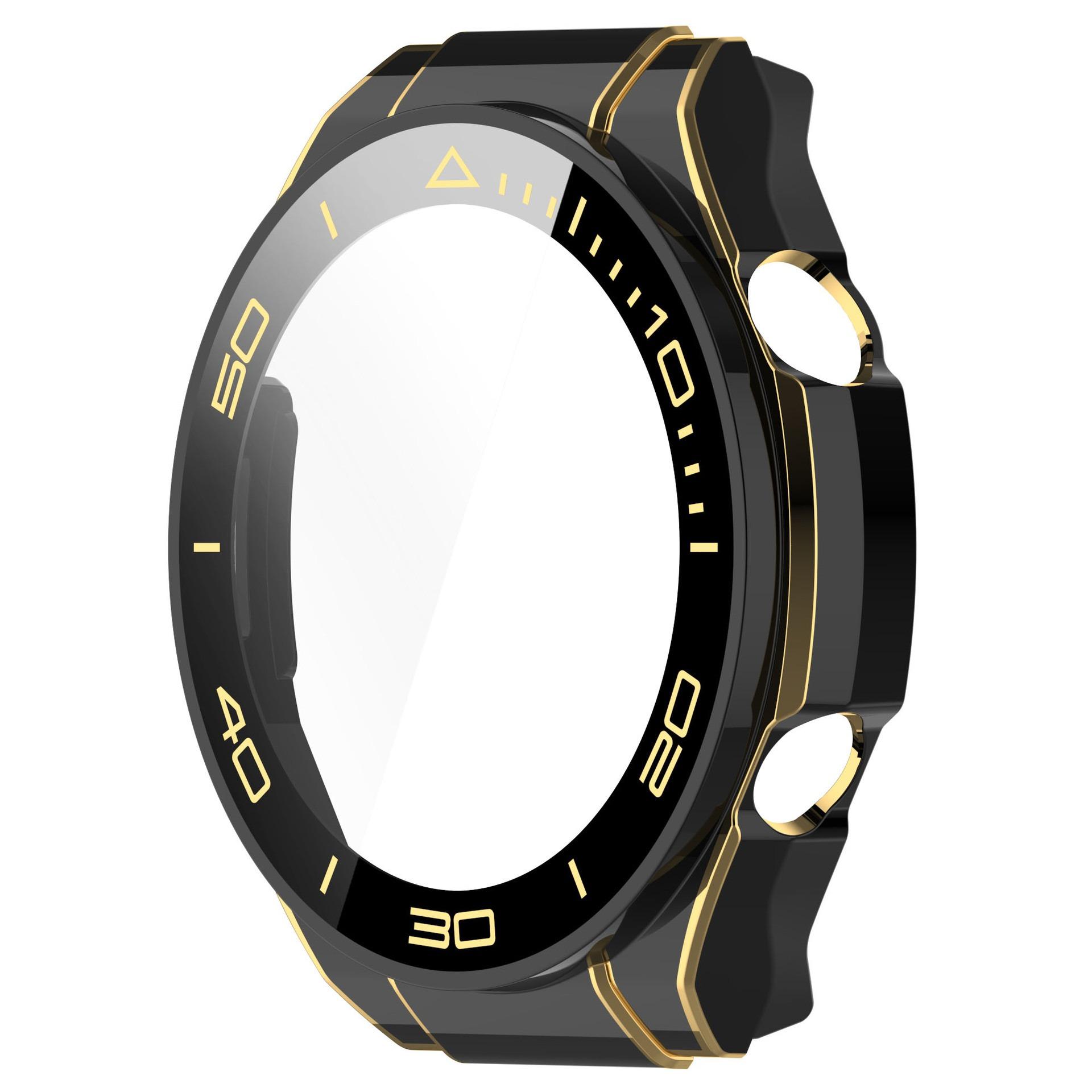 

Чехол из закаленного стекла с полной защитой для смарт-часов Huawei Watch Ultimate Защитная пленка для экрана для Huawei Watch Ultimate чехол для часов For Watch Ultimate