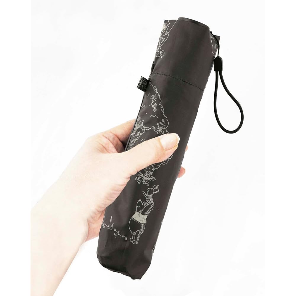 Skater Disney Winnie the Pooh Lightweight Folding Umbrella 50cm