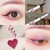 Influencer White Waterproof Ultra-Fine Eyeliner Pen - Long-lasting, Smudge-proof for Beginners and Women’s Color Makeup