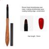 Sandalwood Nail Classic Brush Handle Japanese-style Ergonomic Art Design Eco-friendly Nail Art Brush