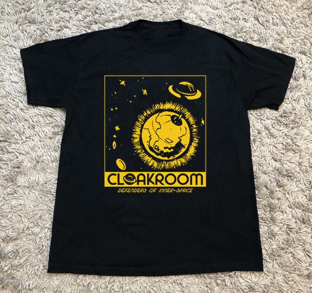 NEW Cloakroom Band Short Sleeve Cotton Black All Size T-Shirt Unisex T-Shirt S
