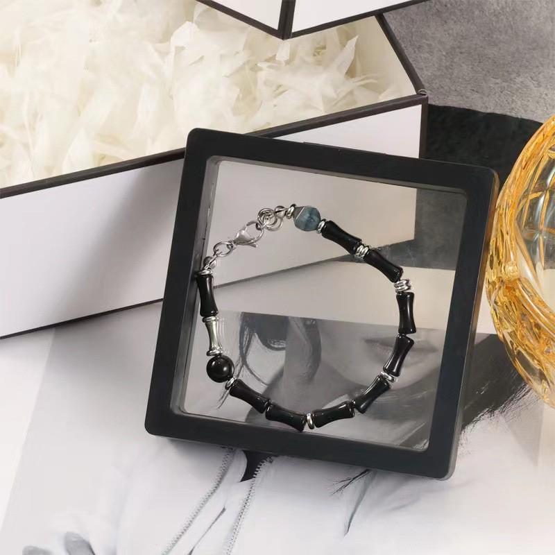 Fashion Unique Design Bracelet For Travel Souvenirs Elegant Black Style Bamboo