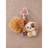 Fashion personality soft cute plush puppy bag pendant keychain ins versatile high-end pendant accessories