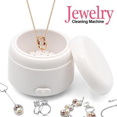 150ml Mini Ultrasonic Jewelry Cleaner for Necklace Key Rings Watches Coins Cleaning Machine Tool