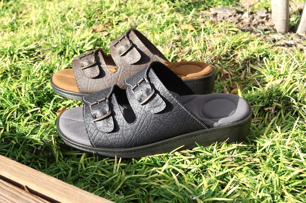 Pansy Excel 9030 Comfort Made In Size Black Sandals, Men's, Renewed, Japan, M,