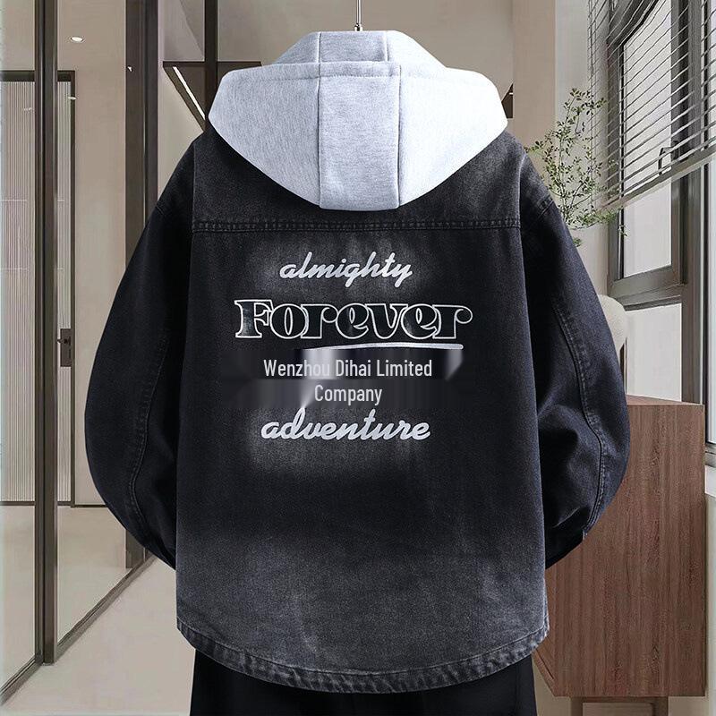 Men's Trendy Denim Jacket - Youthful Spring/Autumn Casual Outerwear