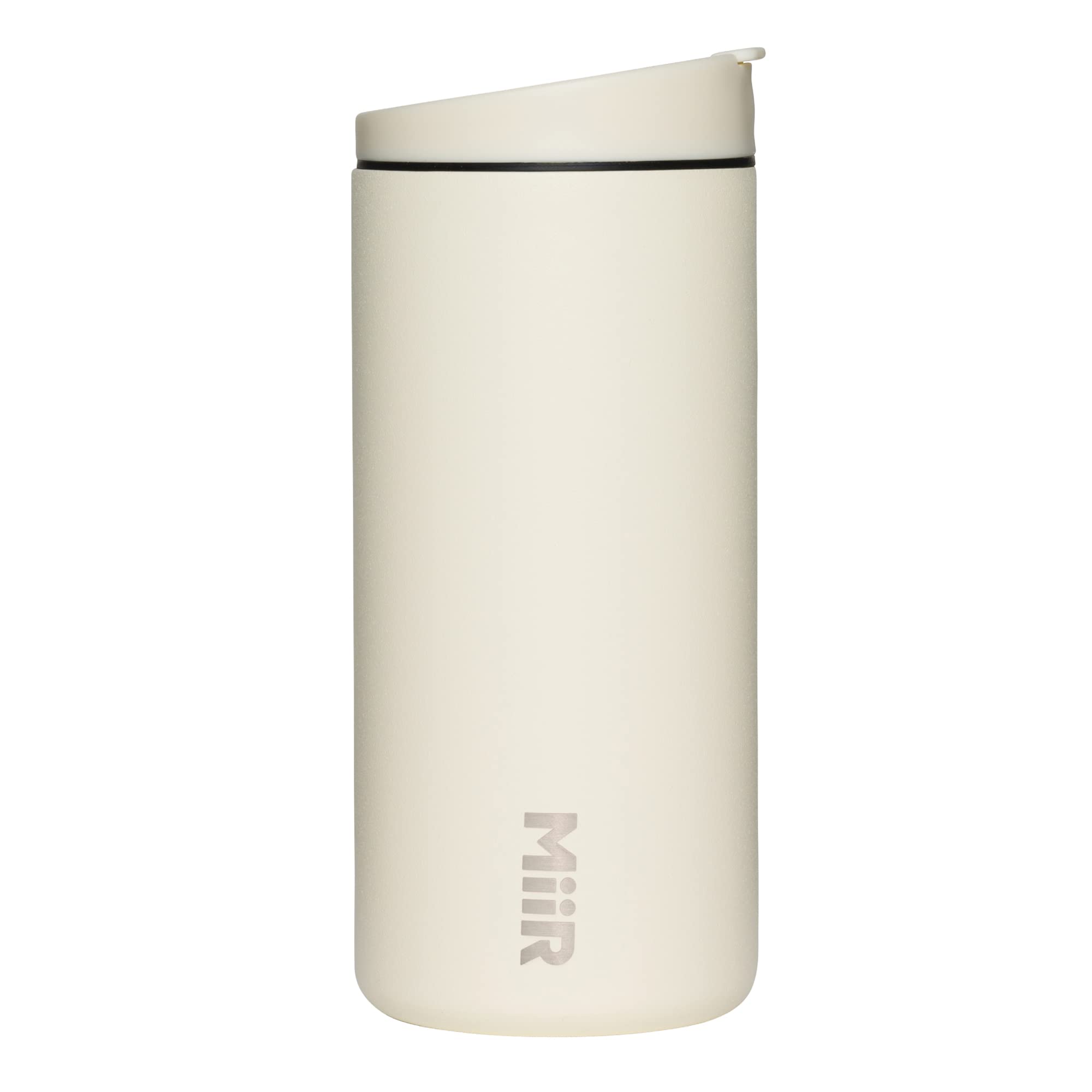 

MiiR Flip Traveler 12 oz Vacuum Flip Stainless Steel Insulated Tumbler for Hot and Cold Beverages - Double-Wall Insulated, Leak-Proof Lid, BPA-Free