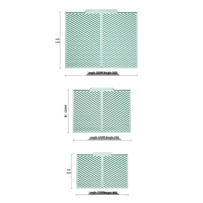 MDNG Silicone Kitchen Drain and Heat Resistant Mat