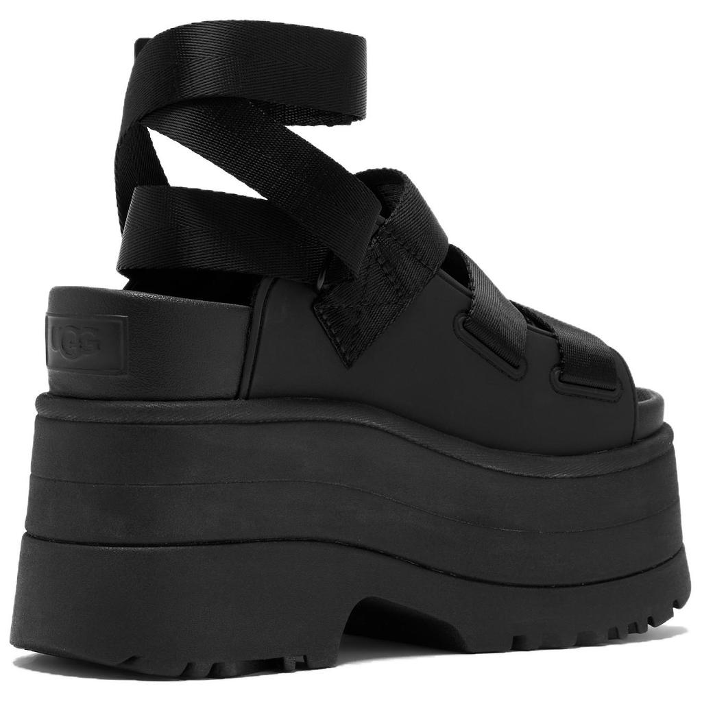 UGG GoldenRise Platform Sandals Black (Womens) Women Sneakers 1167431-BLK