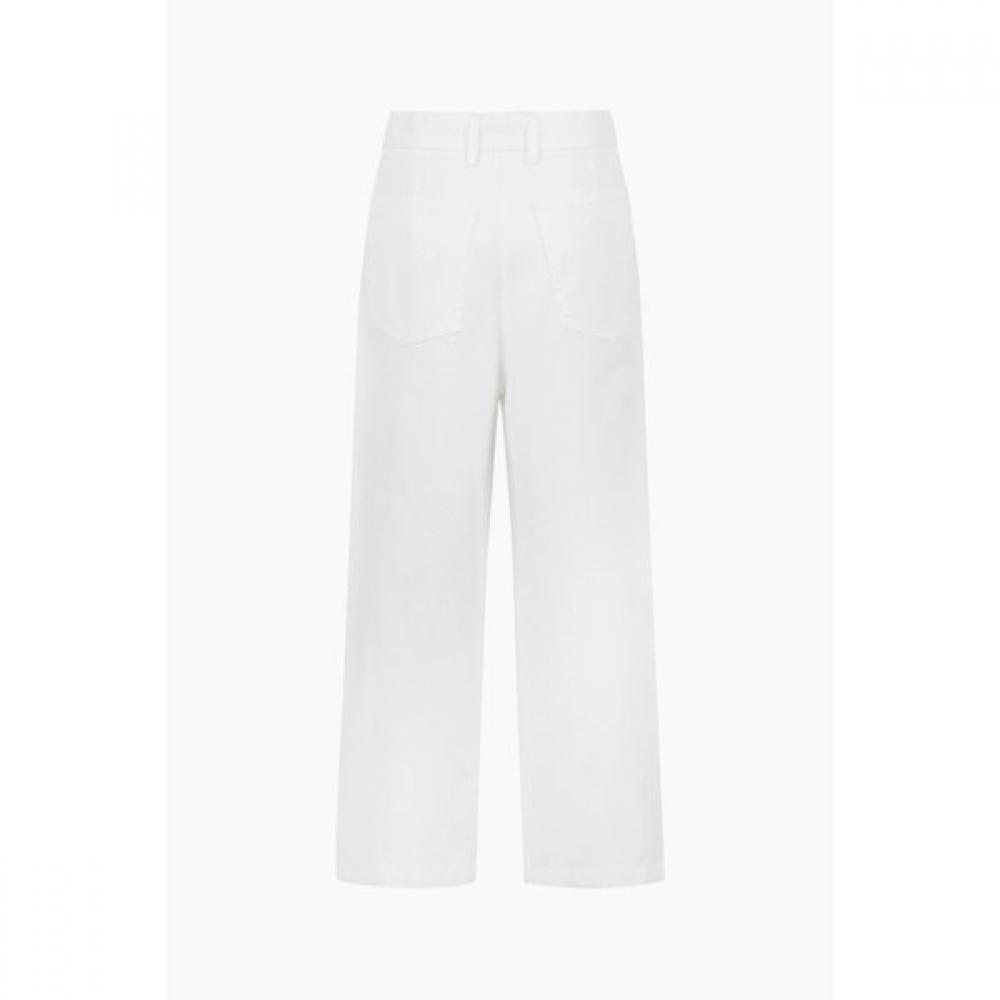 Benetton Wide Baggy Denim Pants Badp91541