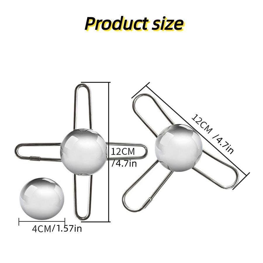 Nástroj na chlazení kávy Espresso Chladicí koule Chladicí koule z nerezové oceli Kovová ledová koule Chlazení Opakovaně použitelná mražená koule na kávu