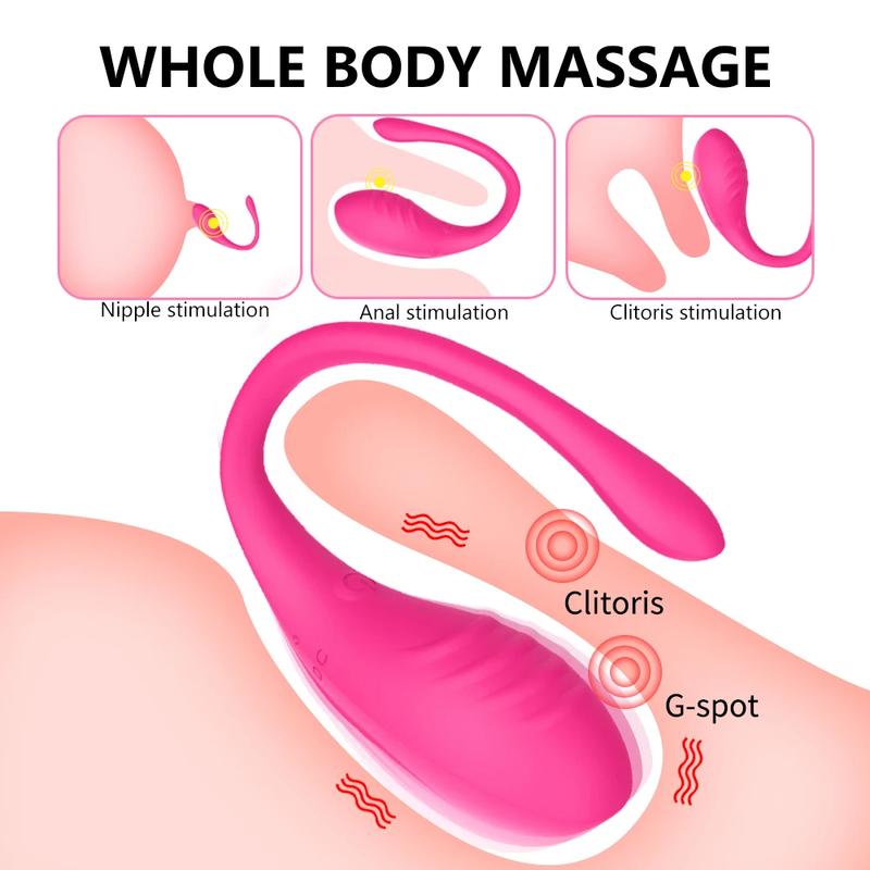 APP Controlled Vaginal Vibrators G Spot 9 Speed Anal Vibrating Egg Massager Wearable Stimulator Adult Sex Toys for Women Couples