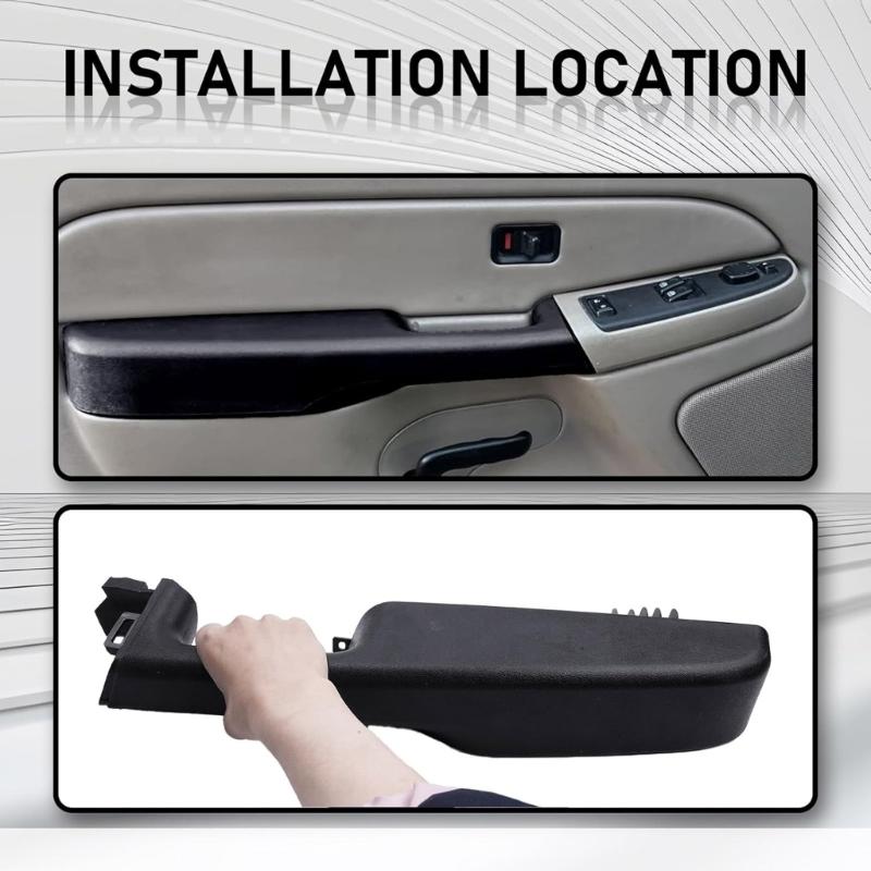 Front Right Door Armrest Handle for 99-06 12472876 Replacement Part Automotive Interior Armrest Handle Assembly