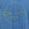 70s 80s Vintage Short Sleeve T-shirt Blue Single Stitch Men's Used