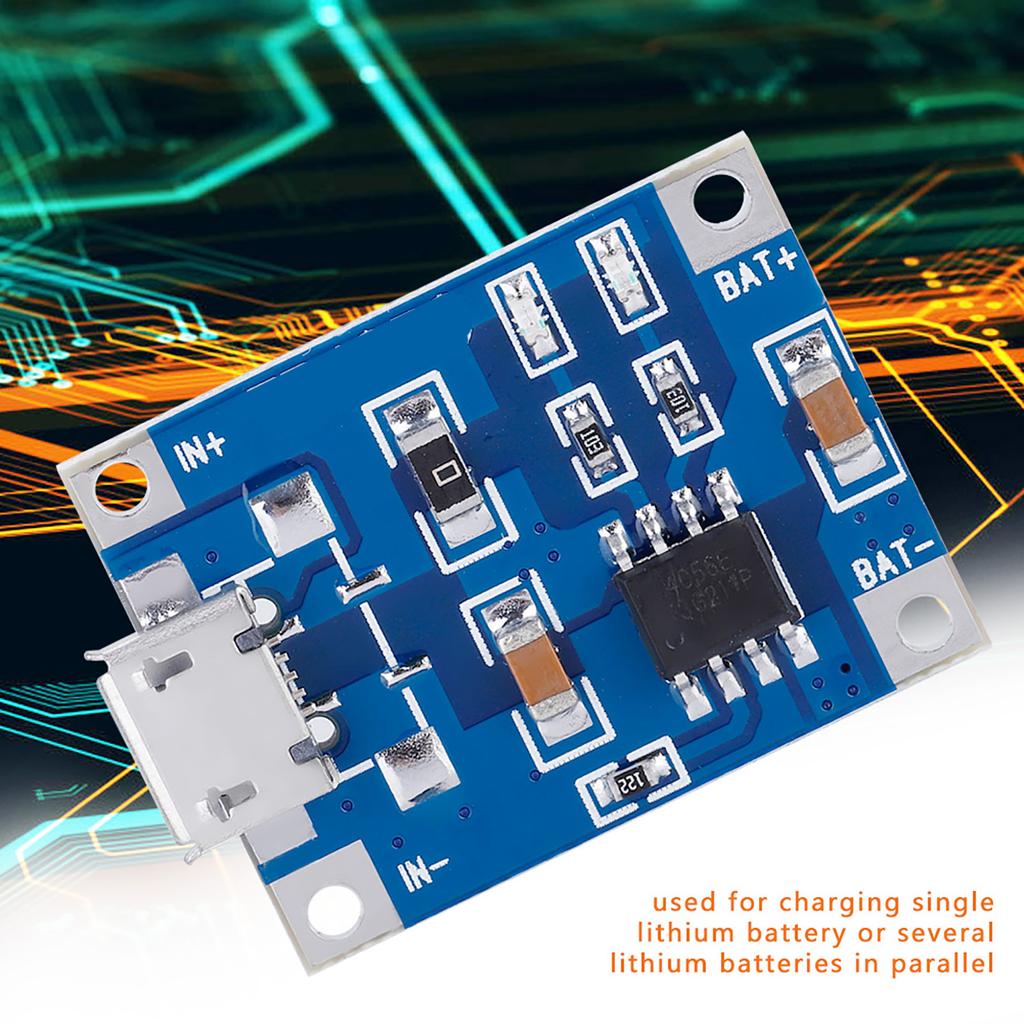10pcs  USB 1A Lithium Battery Charger  Module Charging Board