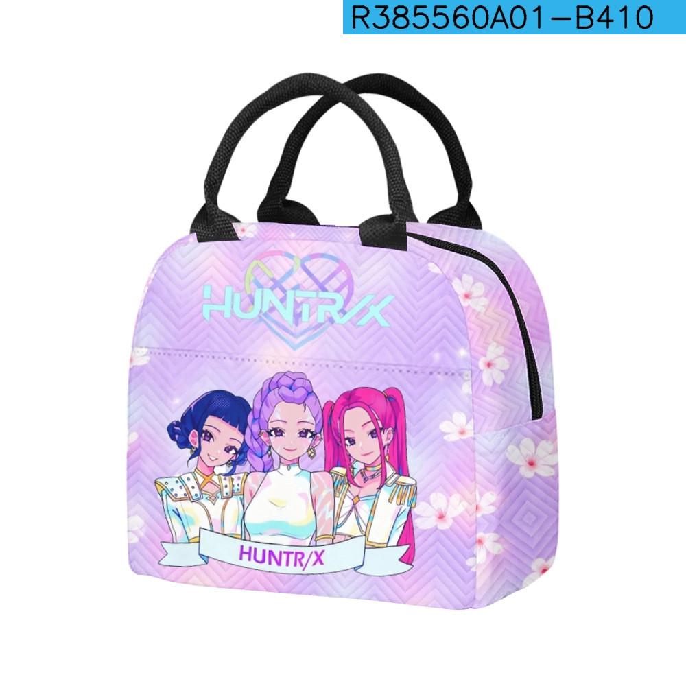 3d Movie Kpop Demon Hunters Portable Ice Pack Bag With Handle For Everyday Meals