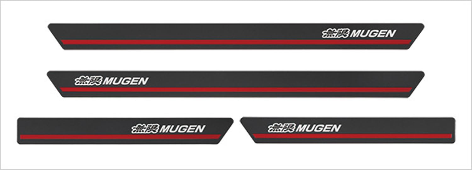 

Mugen FL 1/4 Scuff Plate, Black x Red, for Honda Civic 6BA-FL1 (84200XNRDK0S0)