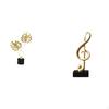 Figurine Statue Artwork Collectible Sculpture Tabletop Ornament for Desk Cabinet Indoor Housewarming