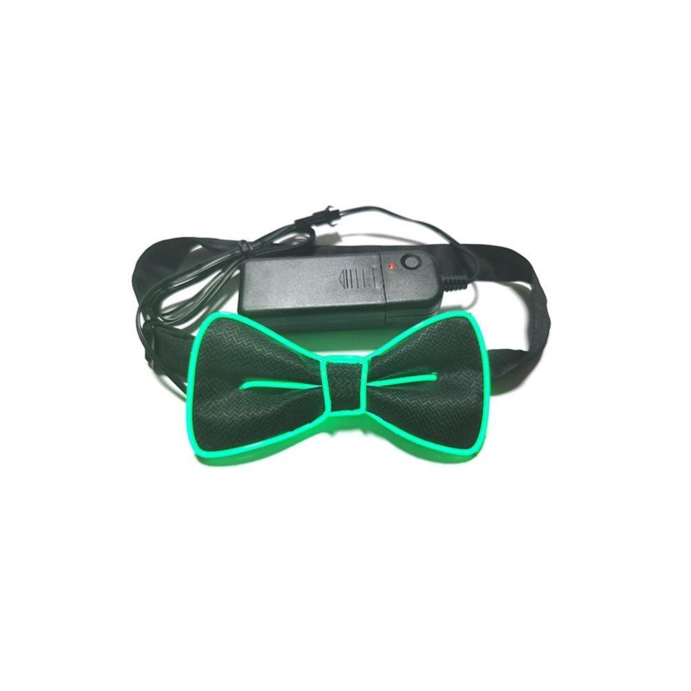 Glow In The Dark LED Bow Tie Luminous Flashing Necktie Wedding Christmas Birthday Party Decor Home Decoration Halloween Cosplay