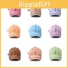 Cotton Kids Breathable Baseball Hat Sun Protection Cap With Elements Rainbow