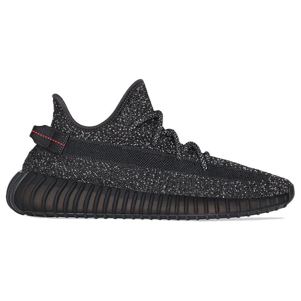 adidas Yeezy Boost 350 V2 Black Reflective Unisex Sneakers FU9007