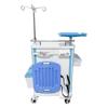ABS Multifunctional Anesthesia and Infusion Emergency Cart with Five Drawers