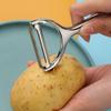 Stainless Steel Fruit Peeler Planer Household Peeler Apple Planer Artifact Potato Planer Kitchen Multi-function Knife