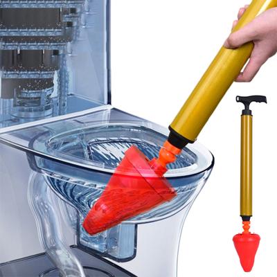 Toilettenverstopfer Pömpel Hochdruck-Sprühtechnologie Wiederverwendbar Verstopfung lösen Toilette Badewanne Dusche Abfluss