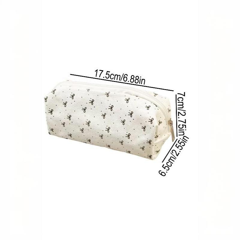 Pen Bag Pencil Pouch Large Capacity Cute Pattern Boxes Portable Makeup Bag Organizer For School Home And Travel