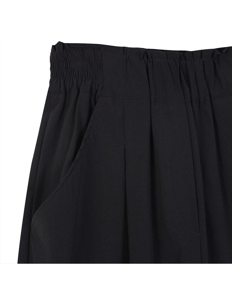 LAFELSORTOF Full Elastic Waist Volume Pants