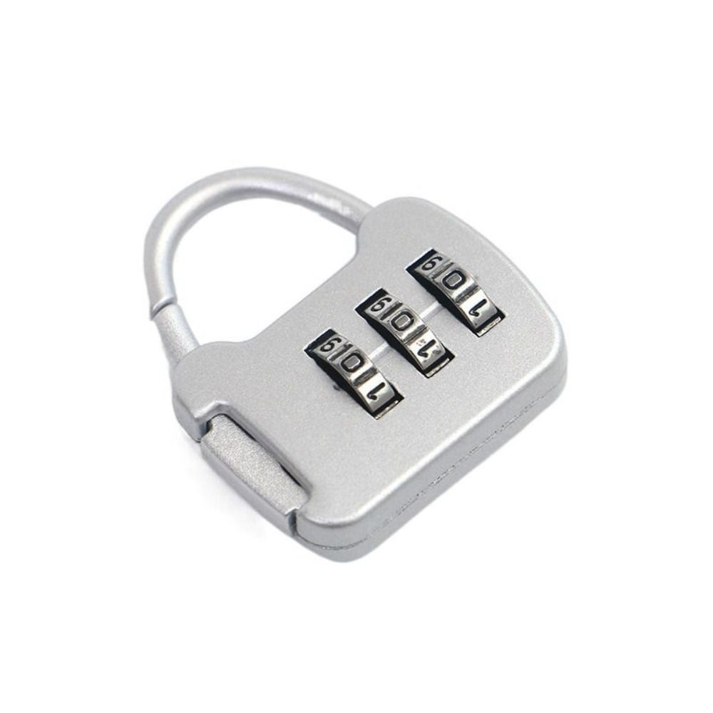 Zinc Zinc Zinc Alloy 1Pcs Student Dormitory Digit Code Password Durable Zipper Lock Padlock Lock Trolley Case
