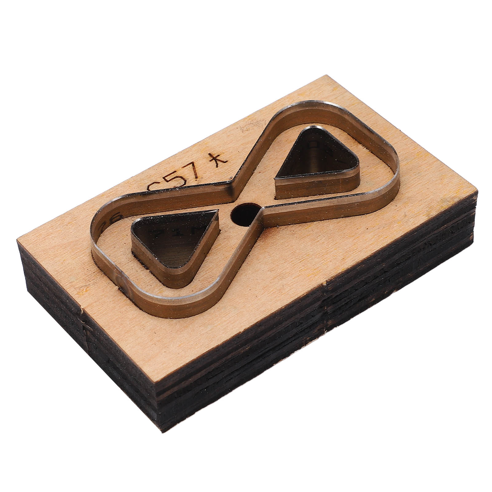 

Кожаный высекальный пресс-форма для резки кожи с высокой твердостью и многоразовым использованием, с деревянной основой для