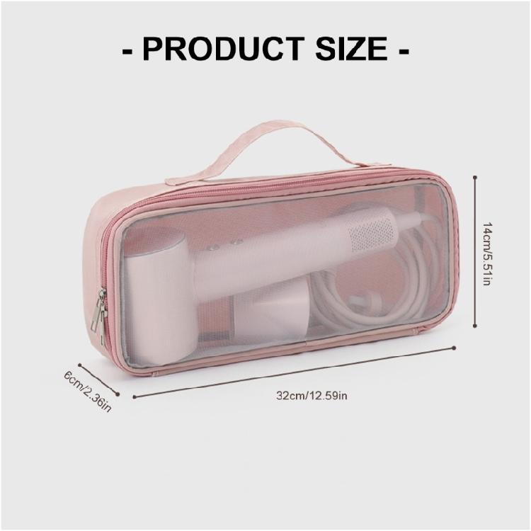 Nylon Storage Case For Blow Dryer Straightener Travel Friendly Design Thickened Protective Interior Curling Iron Holder