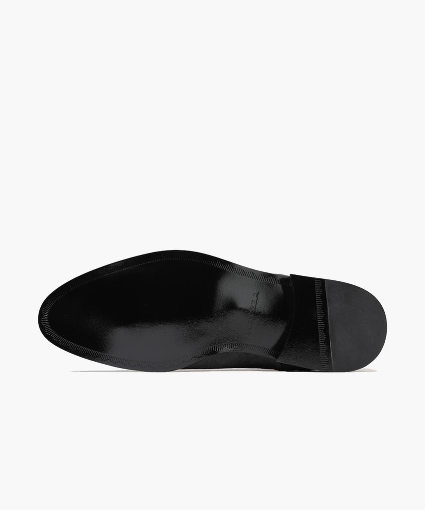 Firenze Atelier Hidden Zipper Detail Slim Toe Suede Zip-Up Boots 3343-Qs [Black]