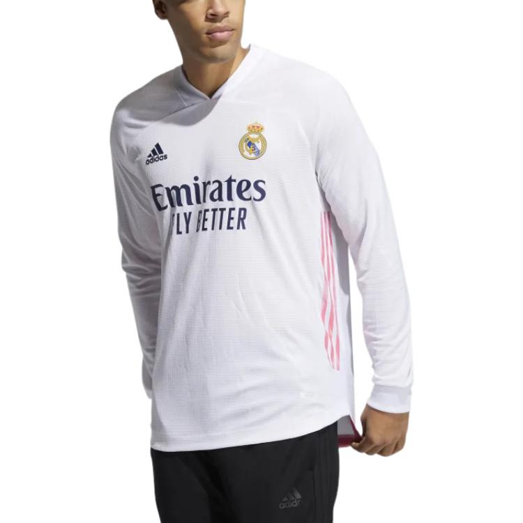 Adidas Soccer Jerseys Men's White Moderate Straight Fit FQ7488
