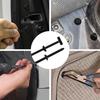 100PCS Nylon Universal Cable Tie Buckle, Automotive Clips Fastener, Self-Locking Zip Ties Holder For Car Repair, Fender Trunk Bumper Retainer, Home &