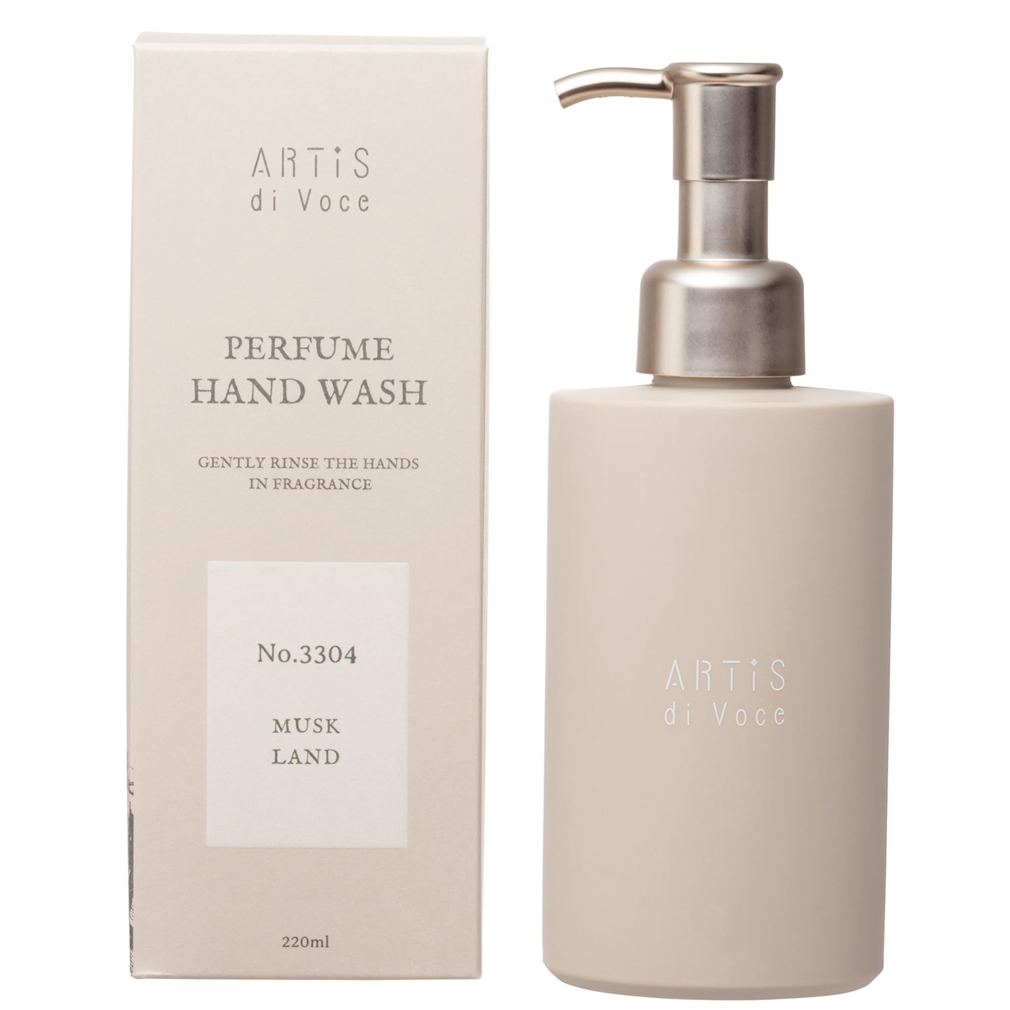 ARTiS di Voce Hand 3304 MUSK LAND Wash, 220ml, белый