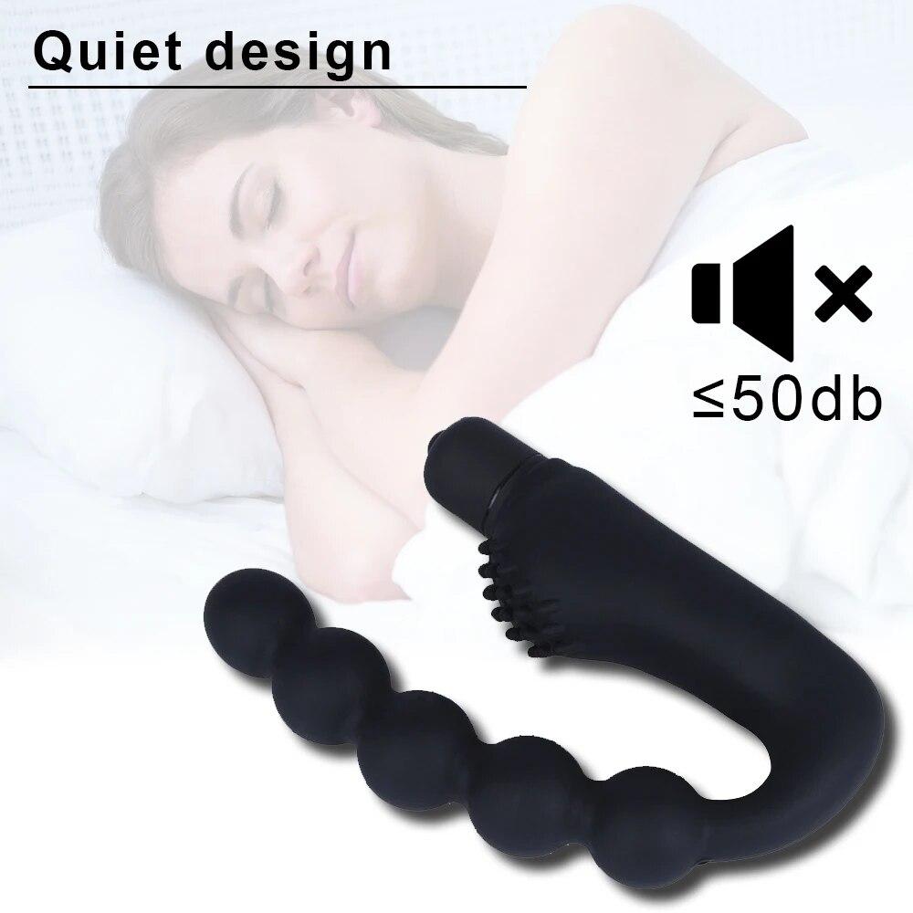 Sex Toys Vibrator Prostate Massager Sex tool for Men Anal Plug 10 Speed Motors Bullet Stimulation Butt Anus Silicone sex shop