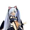 Janus Nekomimi Devil Anime Figure 13.5Cm Pvc Collectible Statue Cute Cat Girl Game Peripheral Desktop Decor For Anime Otaku Fans