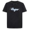 MO&Co. T-shirt da donna a maniche corte con stampa di lettere