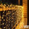 10m Solar Fairy Lights Outdoor Waterproof Solar Bush Christmas Lights Warm White String Light for Gazebo Bush Tree Garden Decor