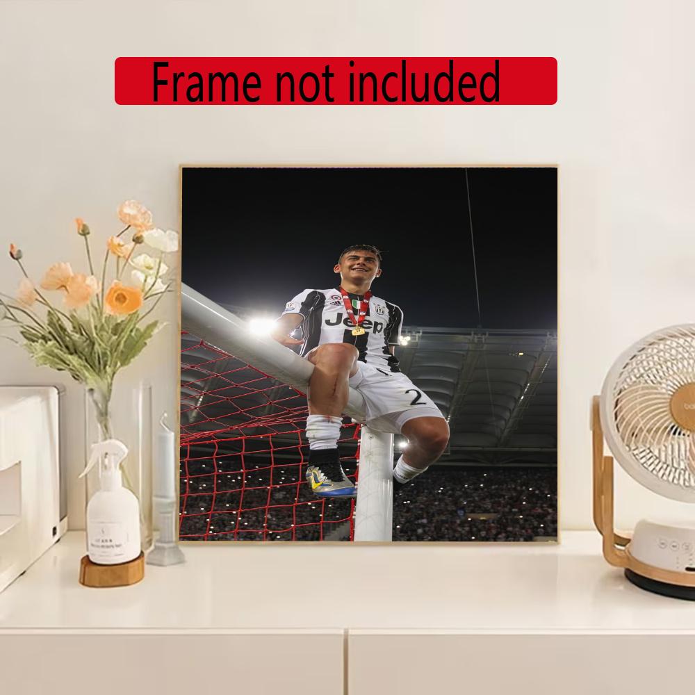 Juventus 5D Diy Diamond Painting Round Diamond Diy Frameless Holiday Artwork Suitable For Home Office Wall Decoration