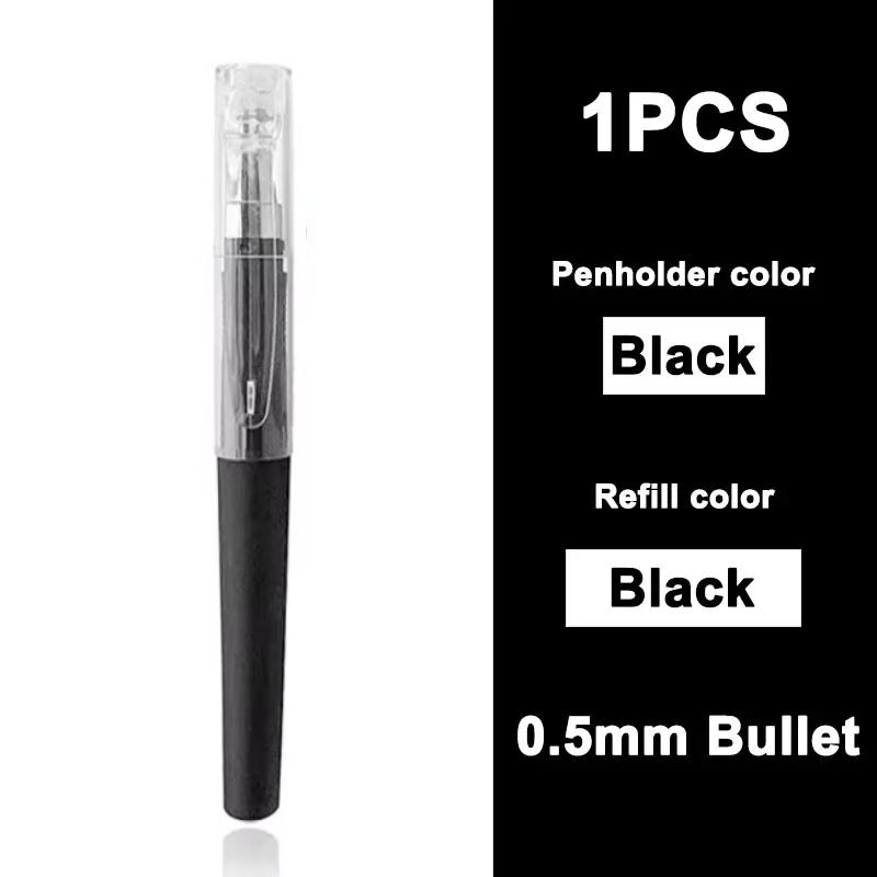 1 Stück Taschentinte Kurzer Mini-Gelschreiber Tragbarer Kurzer Stift Tragbarer Kleiner Schnelltrocknender Unterschreibstift für Kleine Schüler