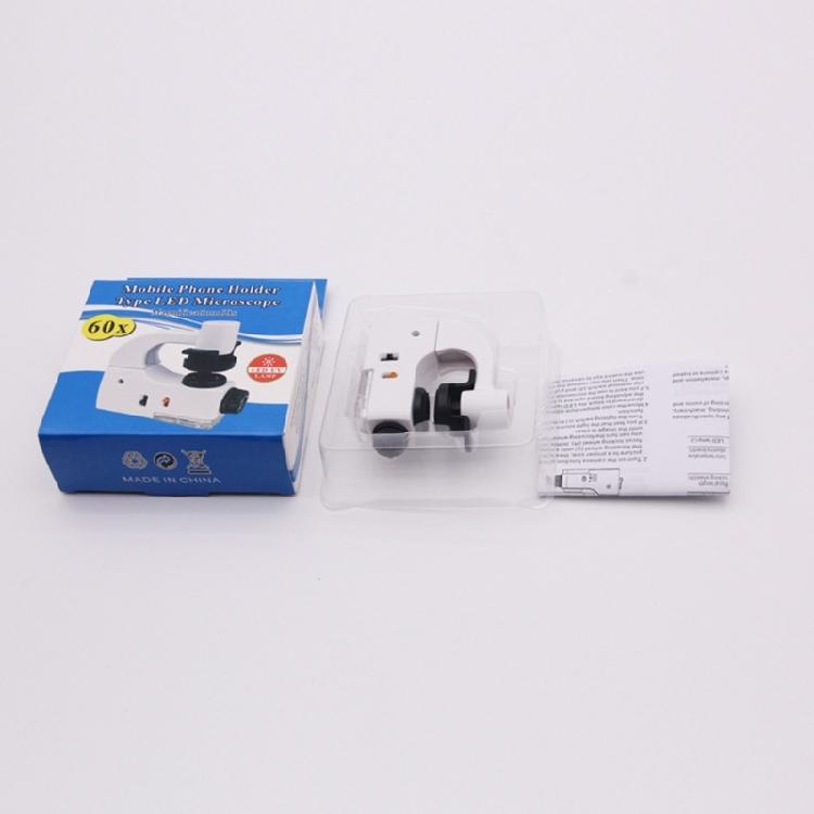 Lightweight 60X Magnifier with LED Light Jewelry Loupes for Detailed Gemstones  Examination And Person  Collection Viewing