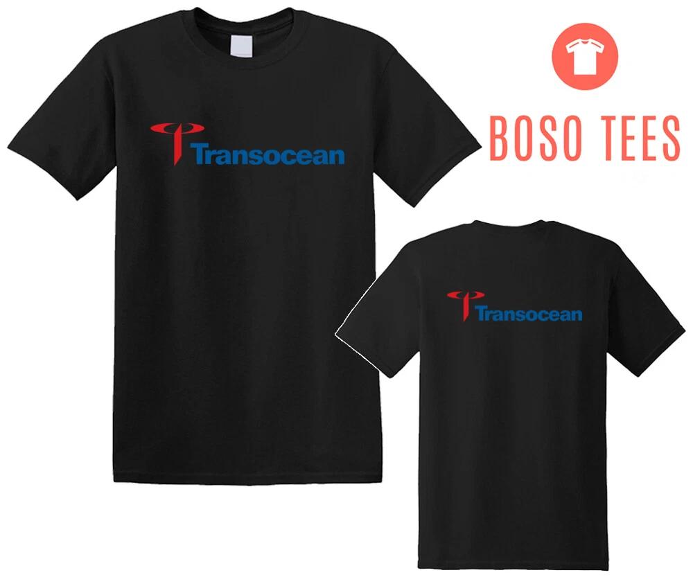 Transocean Drilling Company Men Black Size S-5XL S