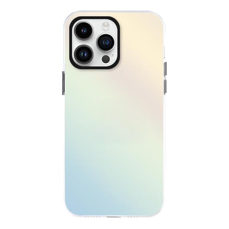 Baozou Frosted Laser Gradient iPhone Case
