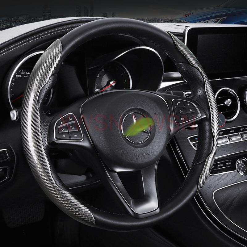 Micro Fiber Leather Steering Wheel Cover for INFINITI FX35 ESQ EX25 JX35 M25 M35 QX50 QX56 Q50 QX60 QX70 Q60 G35 Car Accessories